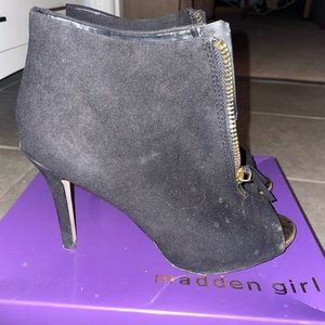 Steve Madden “Madden Girl” Black Booties